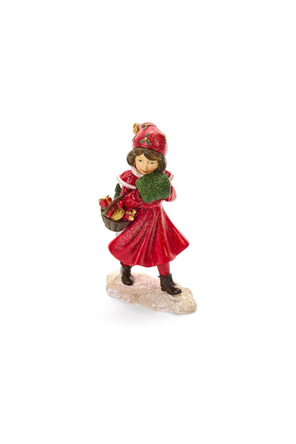 Bimbi rossi cesto\campana