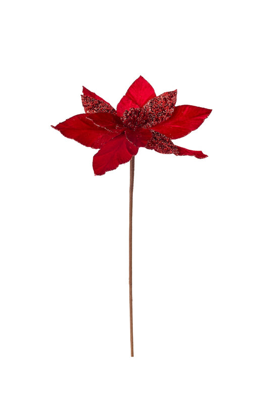 Fiore decorativo rosso
