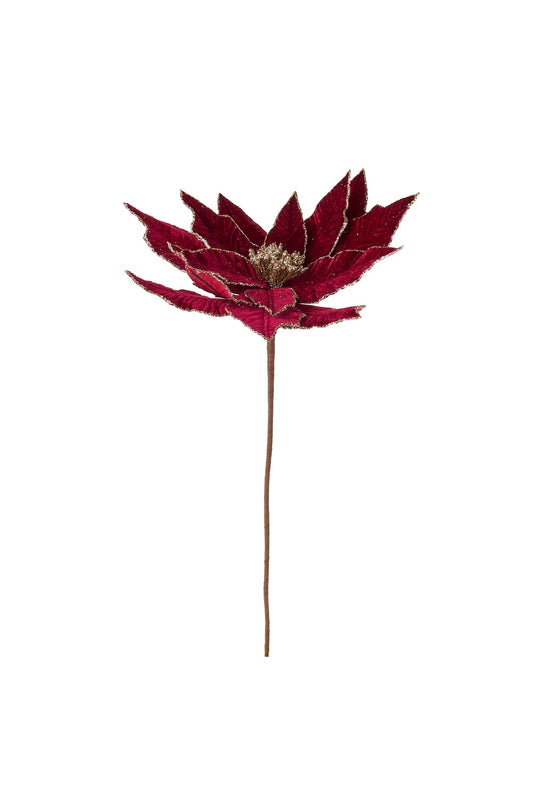 Fiore decorativo burgundy