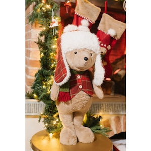 Orso in piedi con cappello