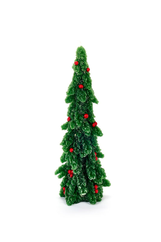 Candela albero con bacche